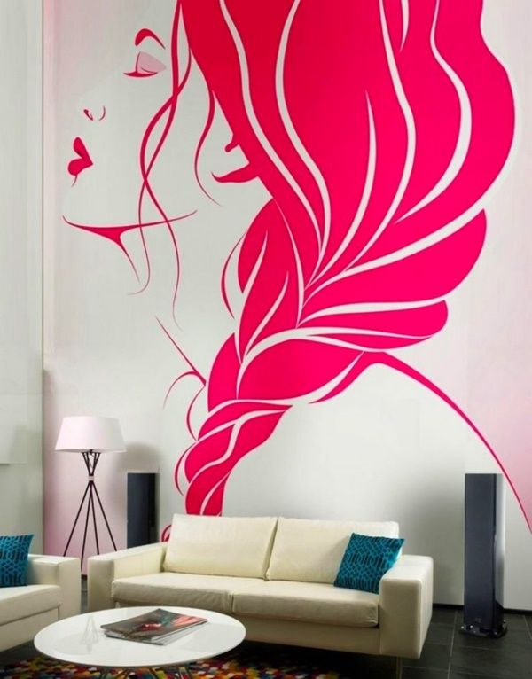 wall paintings design, simple and classic